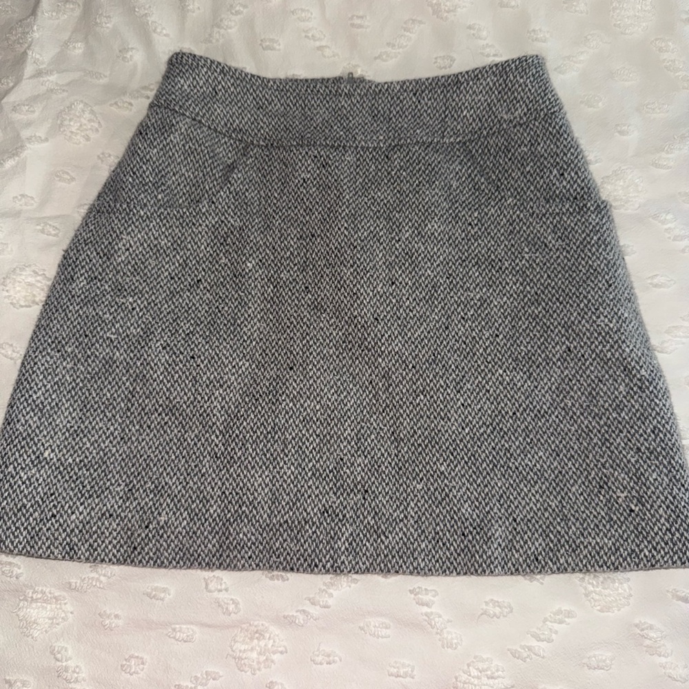 Express Black and White Mini Skirt